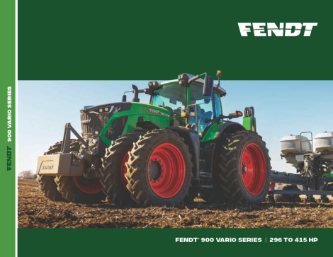 Tractors, 900 Vario Gen8