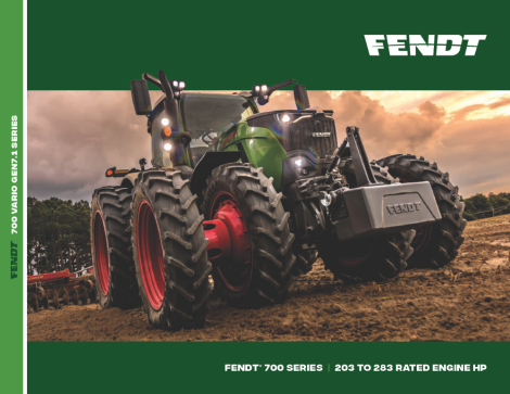 Tractors, 700 Vario Gen7