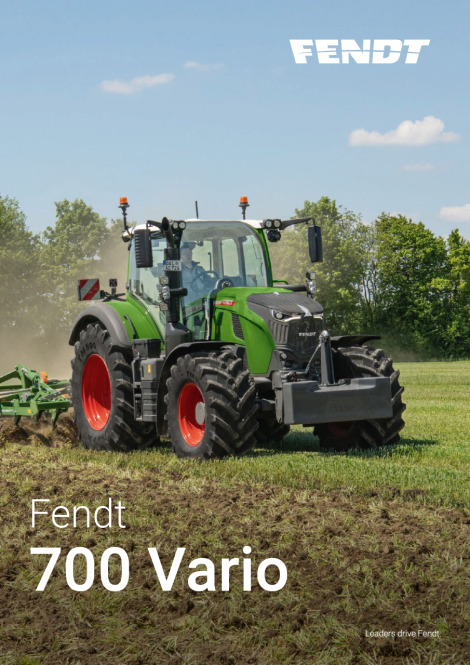 Tractors, 700 Vario Gen7 Tractors, 700 Vario Gen7